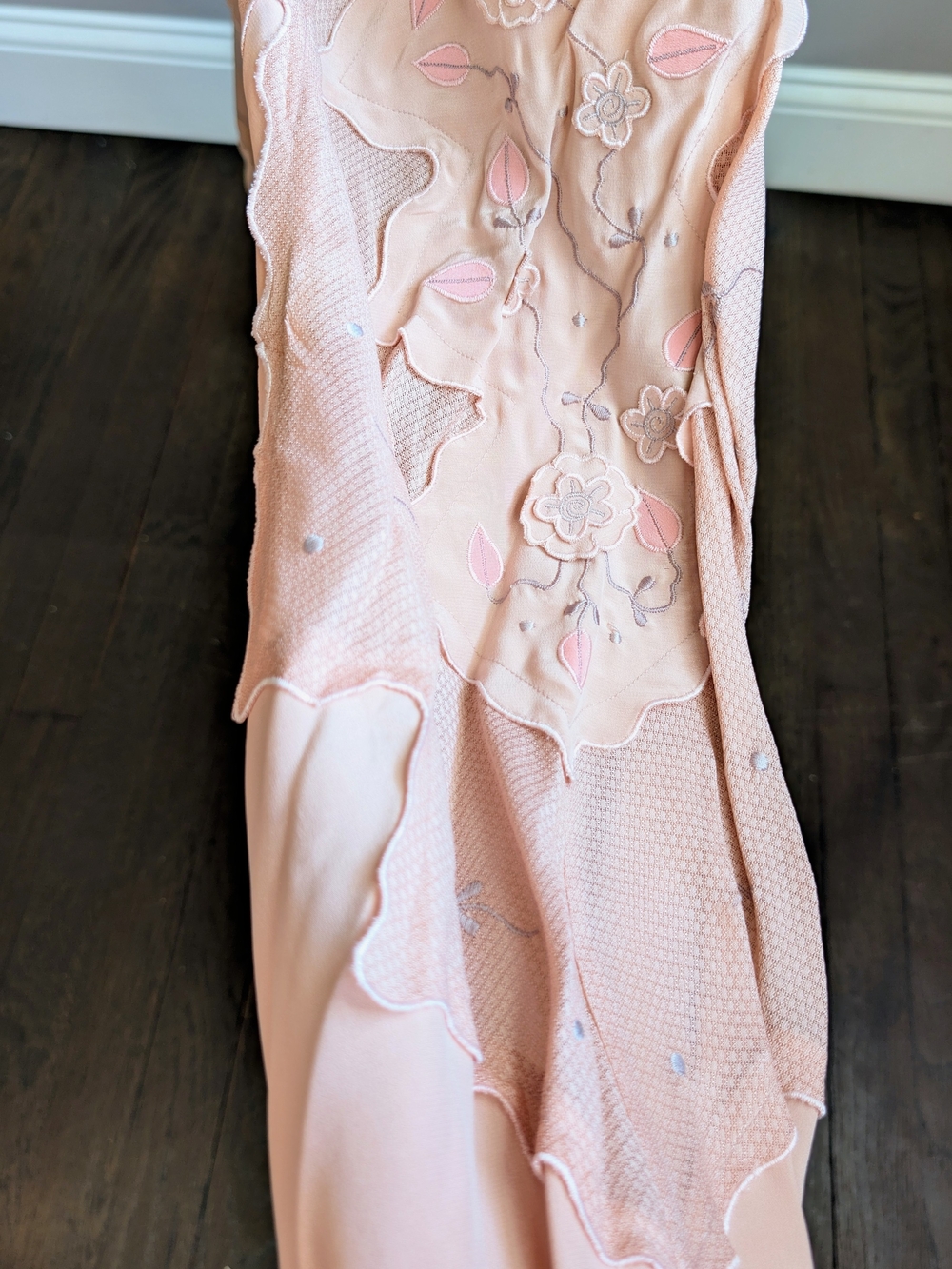 1984 Mercedes & Adrienne & Co Silk Blouse - Picture 3 of 5